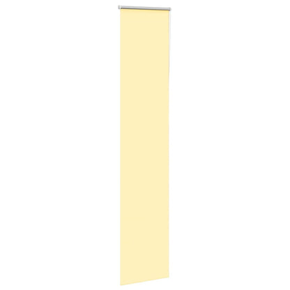 Rolgordijn verduisterend 60x210 cm stofbreedte 55,7 cm geel