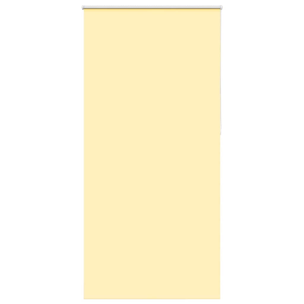 Rolgordijn verduisterend 110x210 cm stofbreedte 105,7 cm geel