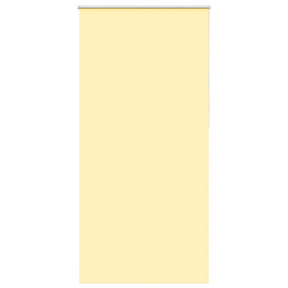 Rolgordijn verduisterend 110x210 cm stofbreedte 105,7 cm geel