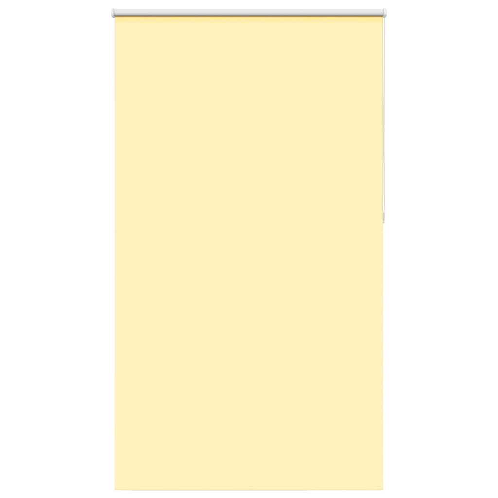 Rolgordijn verduisterend 135x210 cm stofbreedte 131,6 cm geel