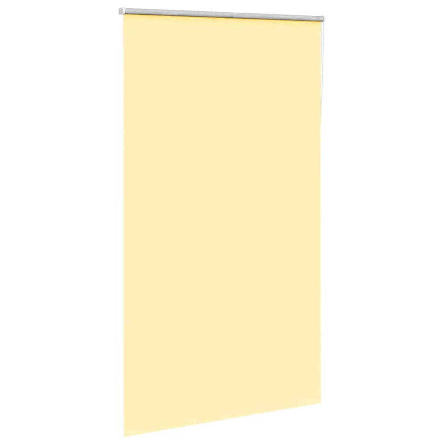 Rolgordijn verduisterend 135x210 cm stofbreedte 131,6 cm geel
