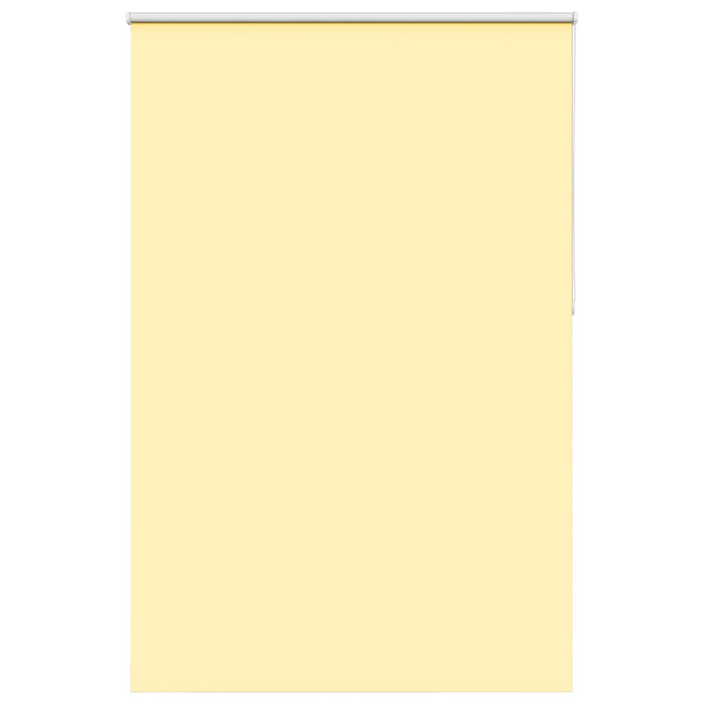 Rolgordijn verduisterend 145x210 cm stofbreedte 141,6 cm geel