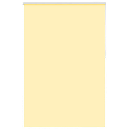 Rolgordijn verduisterend 145x210 cm stofbreedte 141,6 cm geel