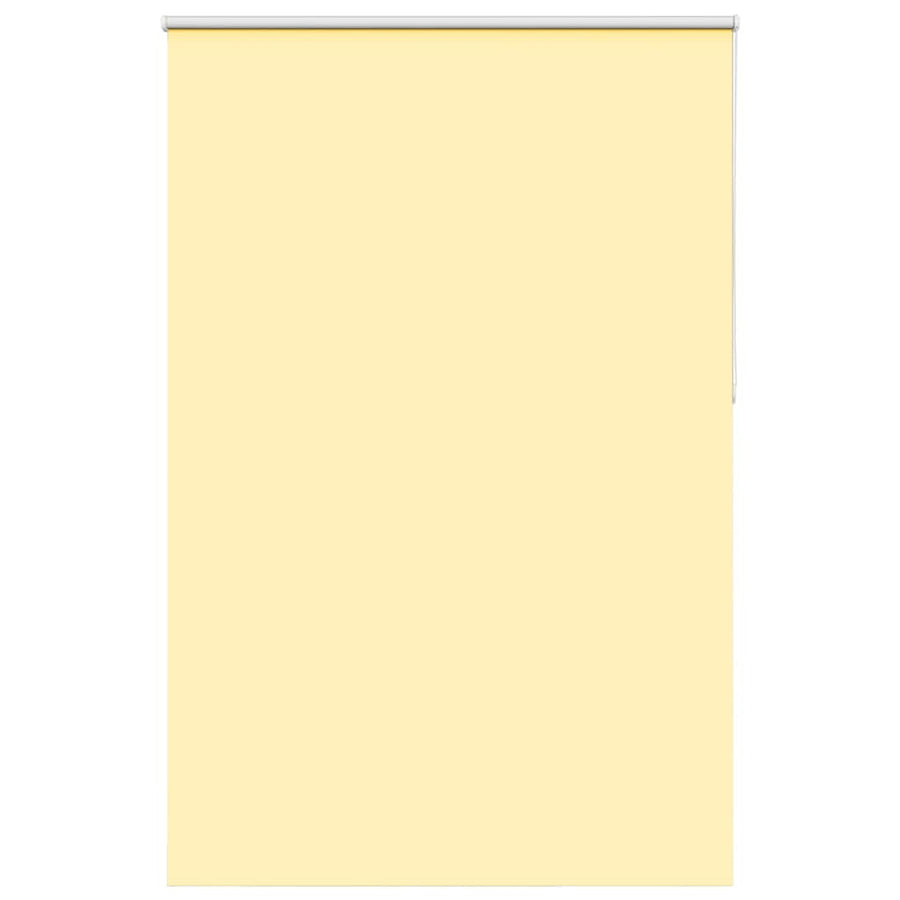Rolgordijn verduisterend 145x210 cm stofbreedte 141,6 cm geel