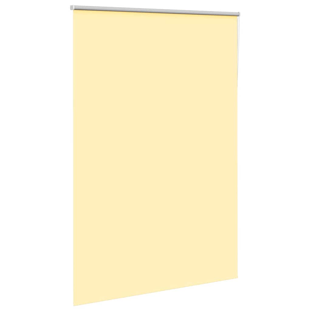 Rolgordijn verduisterend 150x210 cm stofbreedte 146,6 cm geel