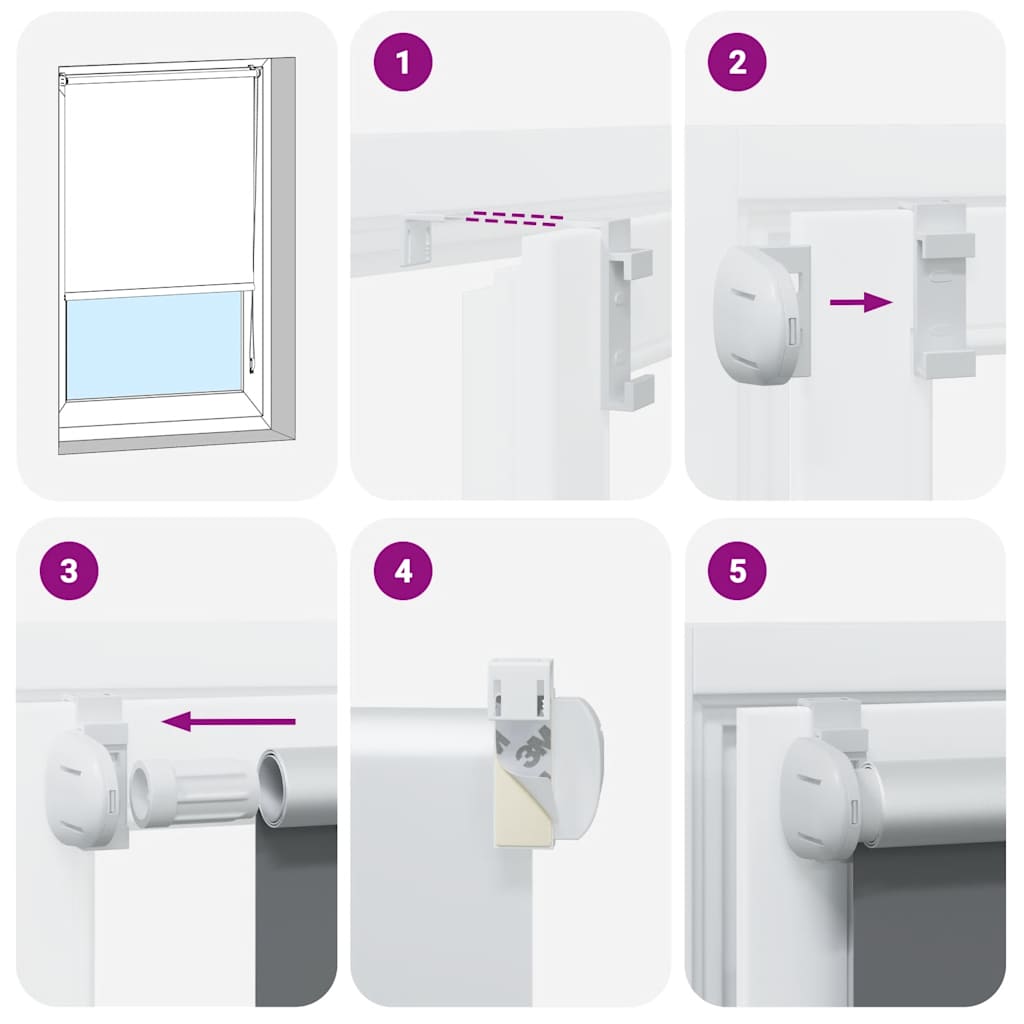 Rolgordijn 40x230 cm stof verduisterend geel Stofbreedte 35,7cm