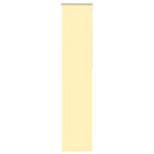 Blackout roller blind 55x230 cm fabric width 50.7cm yellow