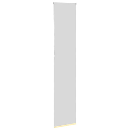 Rolgordijn verduisterend 55x230 cm stofbreedte 50,7cm geel