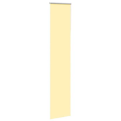 Rolgordijn verduisterend 60x230 cm stofbreedte 55,7cm geel