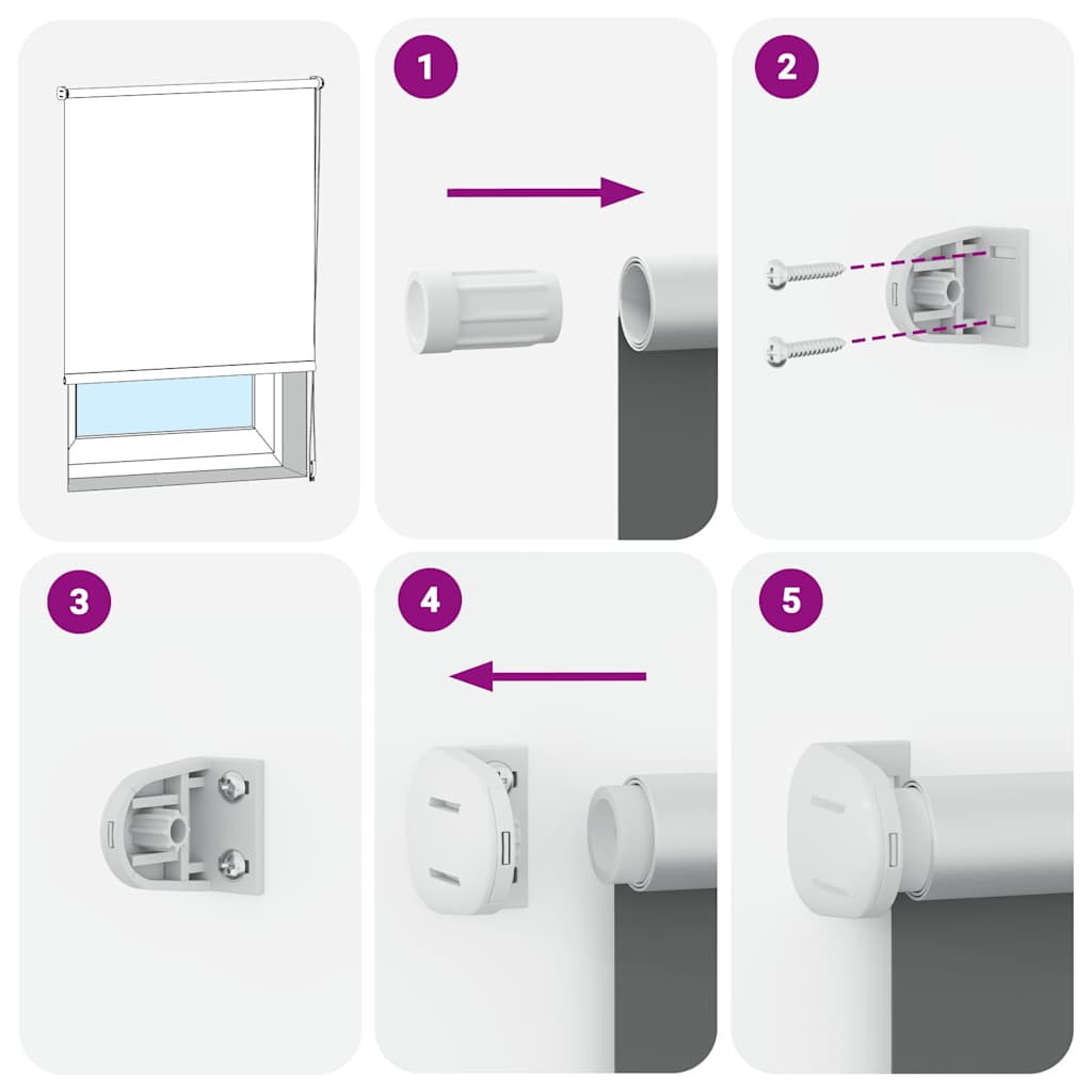 Rolgordijn verduisterend 105x230 cm stofbreedte 100,7 cm geel