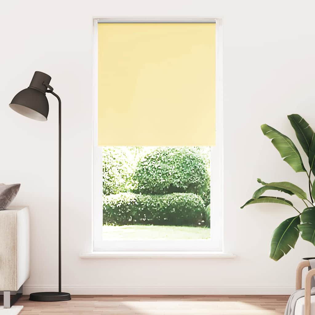 Rolgordijn 115x230 cm verduisterend stofbreedte 110,7 cm geel
