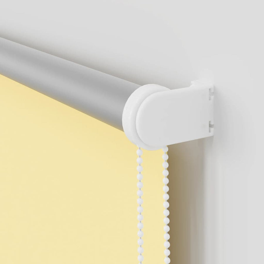 Rolgordijn verduisterend 135x230 cm stofbreedte 131,6 cm geel