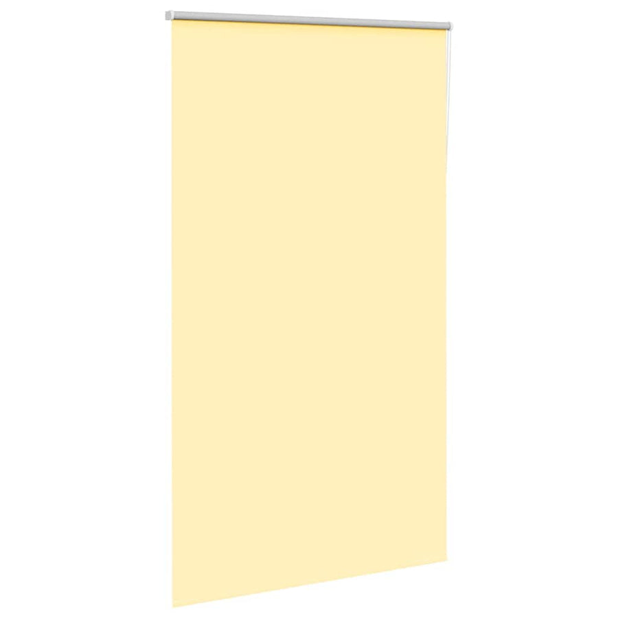 Rolgordijn verduisterend 135x230 cm stofbreedte 131,6 cm geel