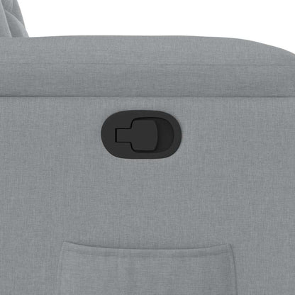 Fauteuil Verstelbaar Stof Lichtgrijs 1 Nee