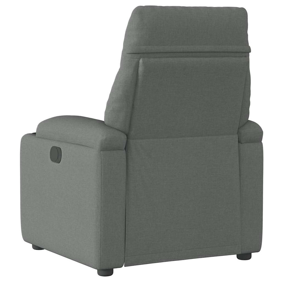 Fauteuil Verstelbaar Stof Donkergrijs 1 Nee