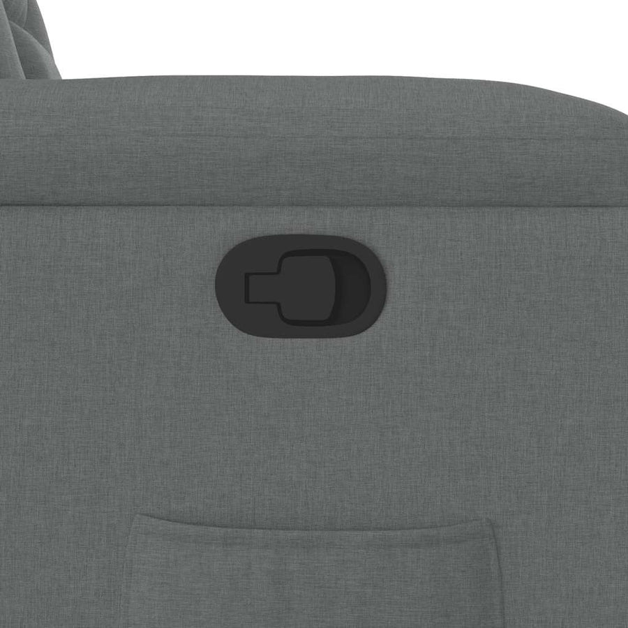 Fauteuil Verstelbaar Stof Donkergrijs 1 Nee