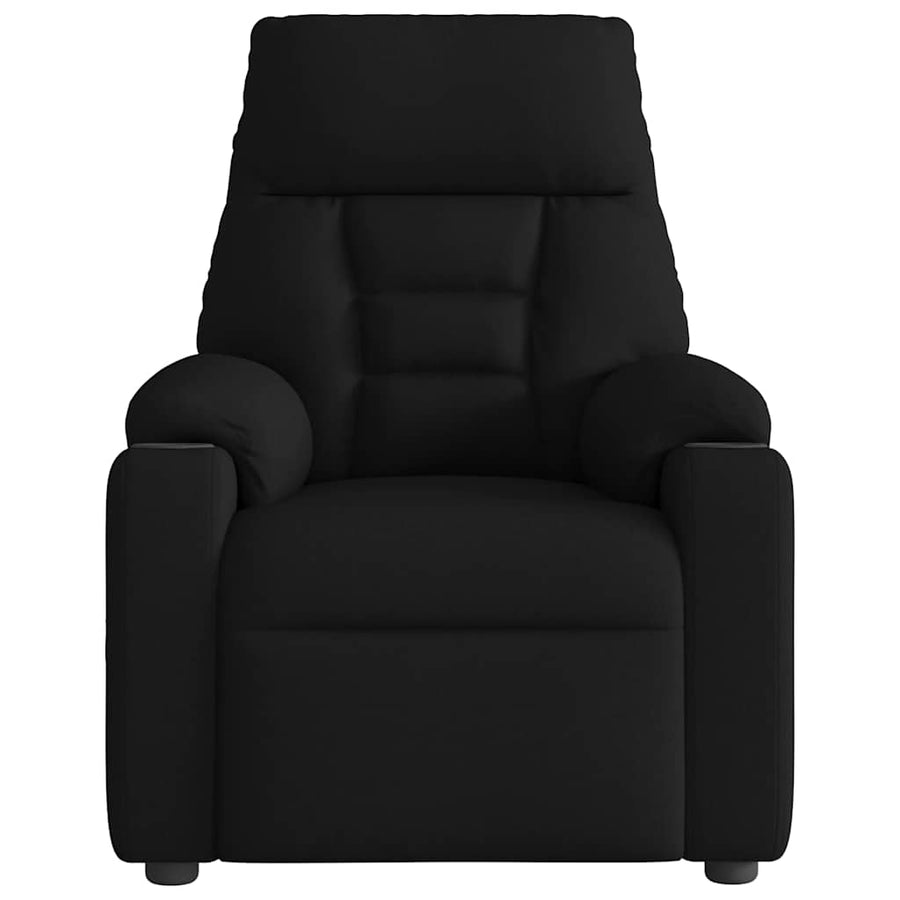 Fauteuil Verstelbaar Stof Zwart 1 Nee