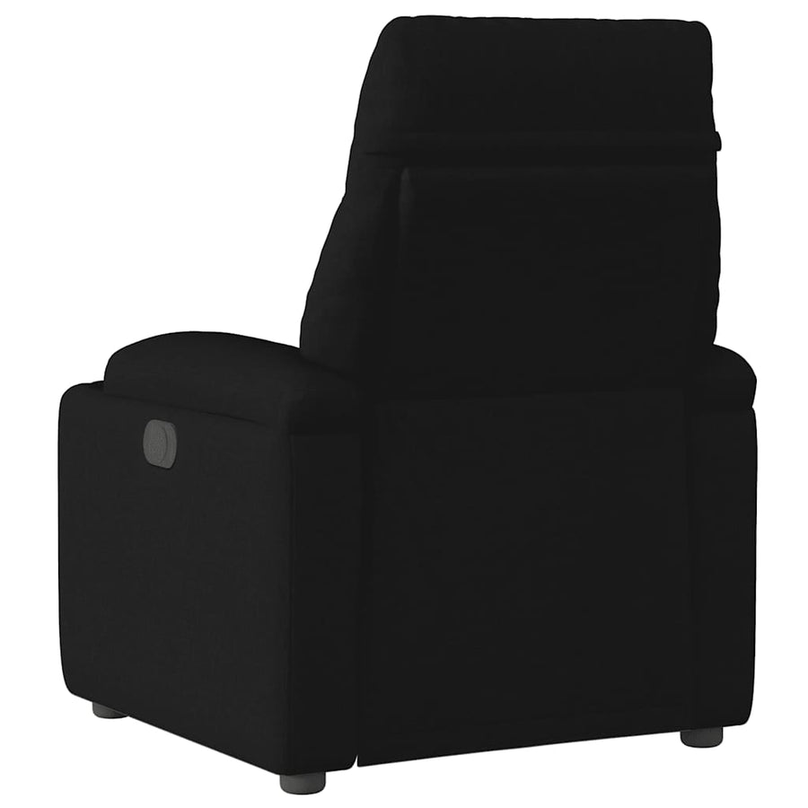 Fauteuil Verstelbaar Stof Zwart 1 Nee