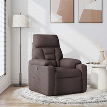 Fauteuil Verstelbaar Stof Donkerbruin 1 Nee