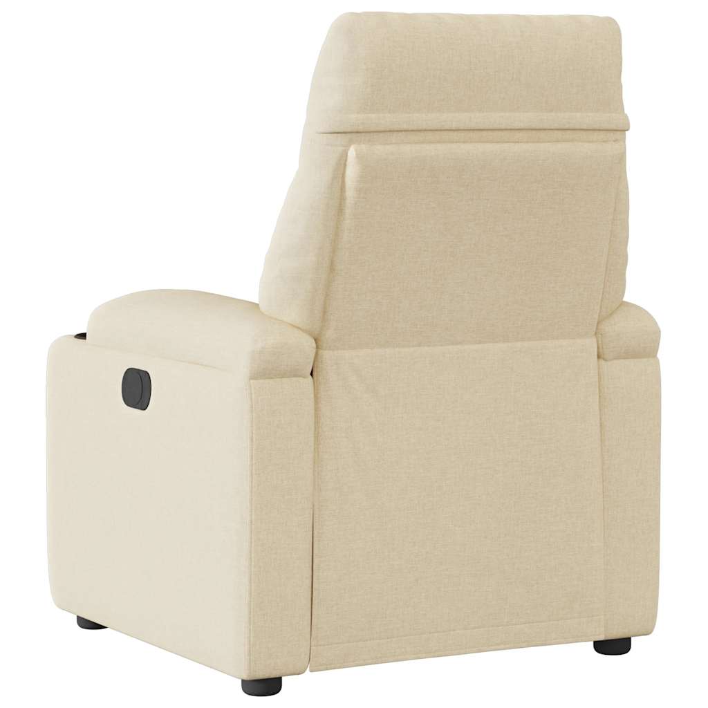 Fauteuil Verstelbaar Stof Kleurig Crème 1