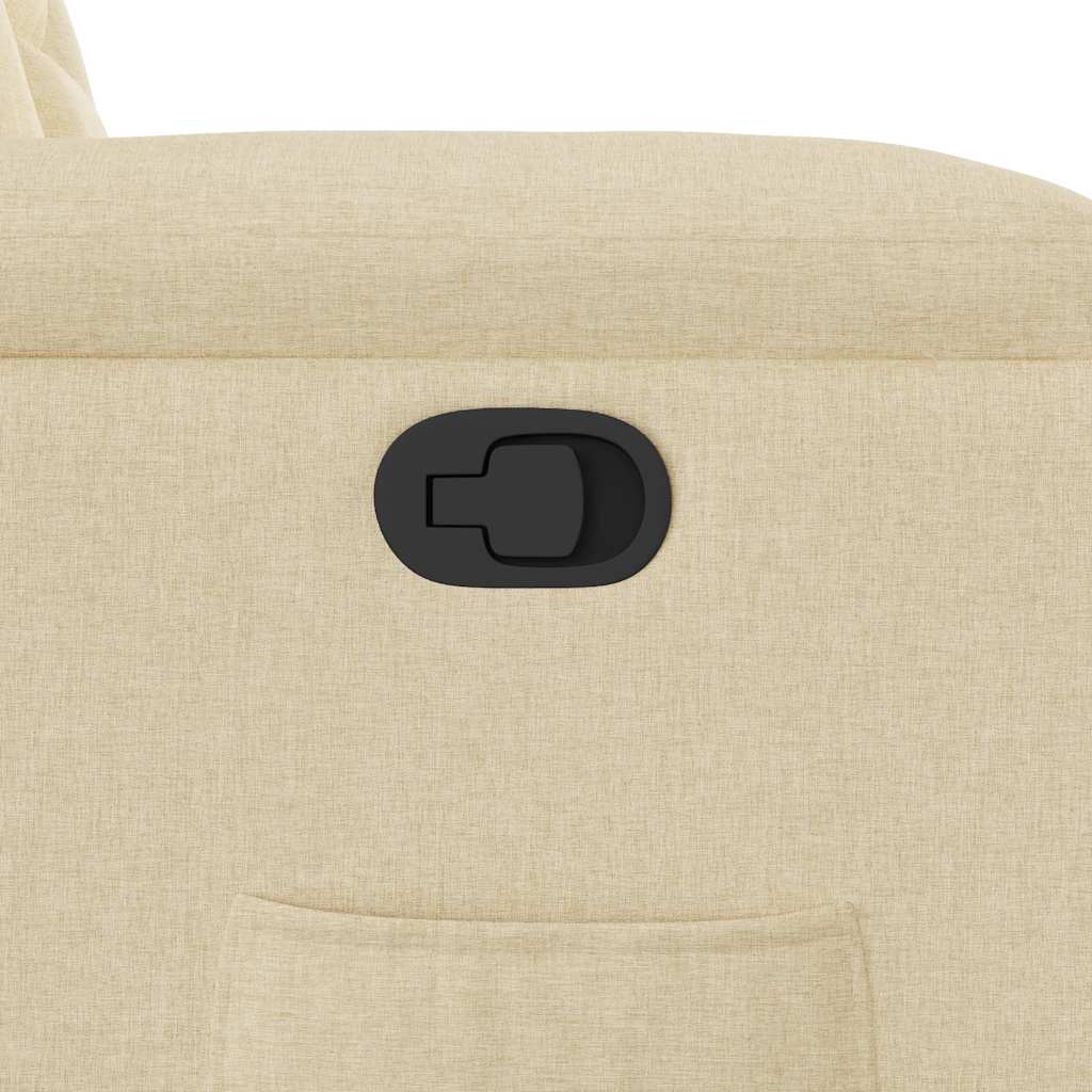 Fauteuil Verstelbaar Stof Kleurig Crème 1