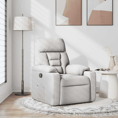 Fauteuil Verstelbaar Stof Wolk Grijs Wolkengrijs 1 Nee