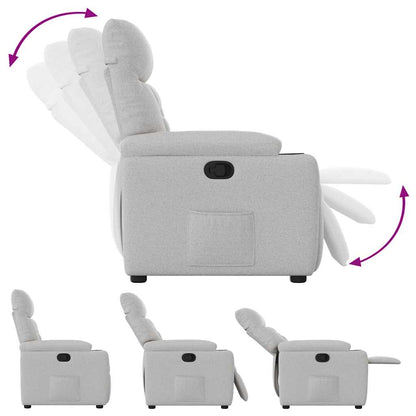 Fauteuil Verstelbaar Stof Wolk Grijs Wolkengrijs 1 Nee