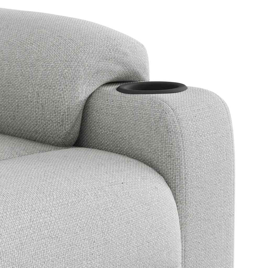 Fauteuil Verstelbaar Stof Wolk Grijs Wolkengrijs 1 Nee