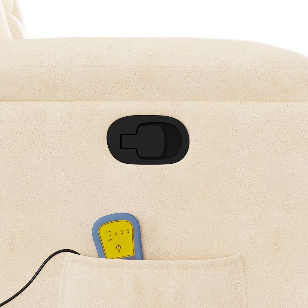 Massagestoel Microvezelstof Beige 1 Ja