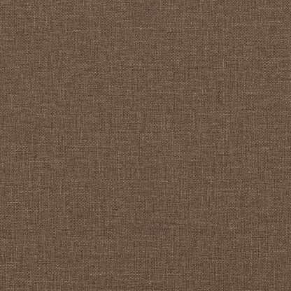 Fauteuil verstelbaar stof bruin