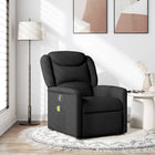 Massage chair adjustable fabric black