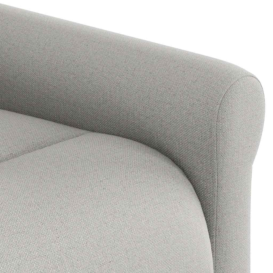 Fauteuil verstelbaar stof wolk grijs
