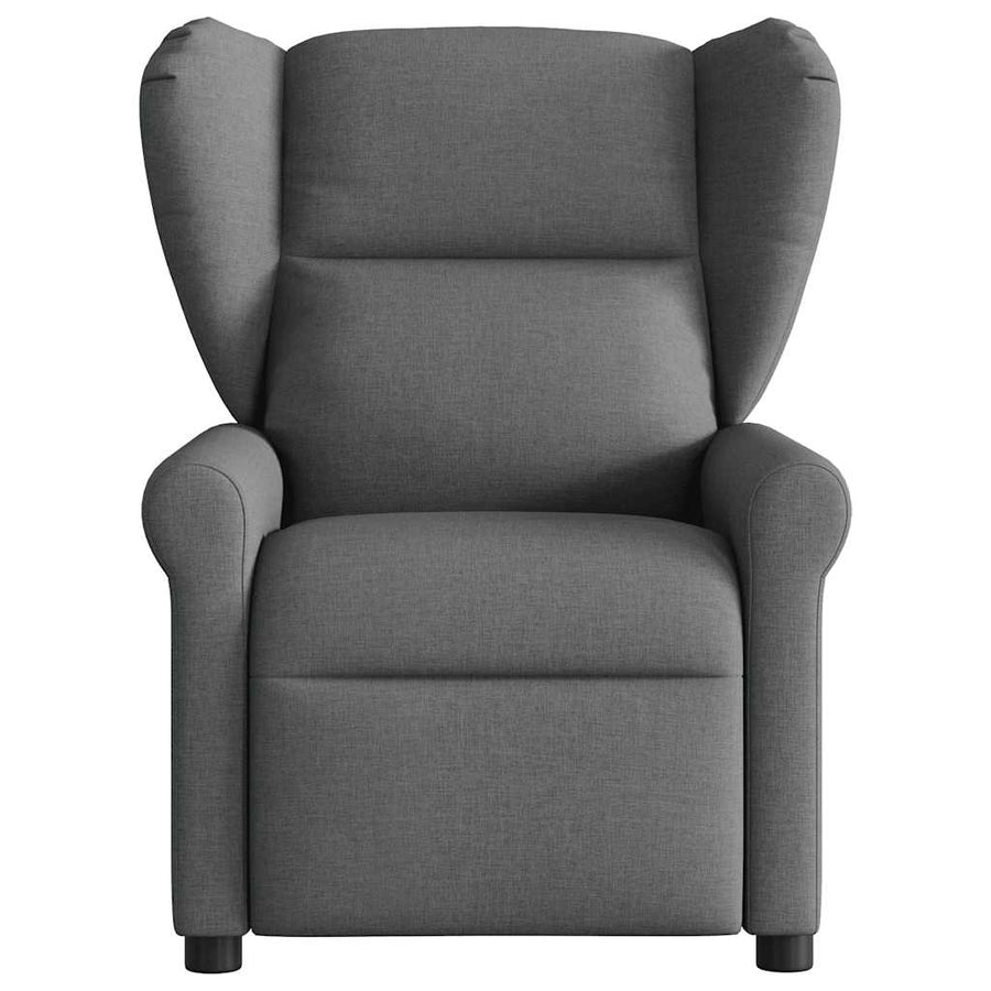 Fauteuil verstelbaar stof donkergrijs