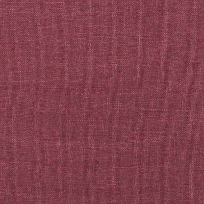 Fauteuil Verstelbaar Stof Wijnrood 1 Nee