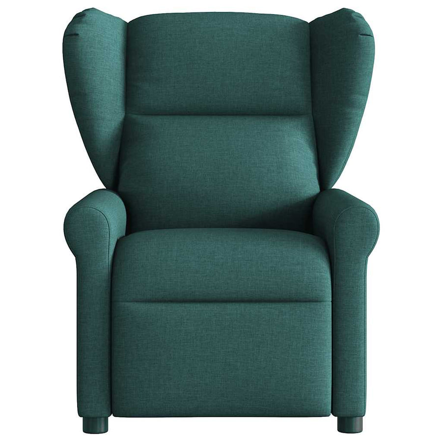 Fauteuil Verstelbaar Stof Donkergroen 1 Nee