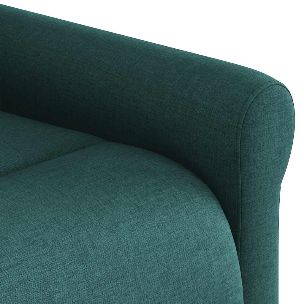 Fauteuil Verstelbaar Stof Donkergroen 1 Nee