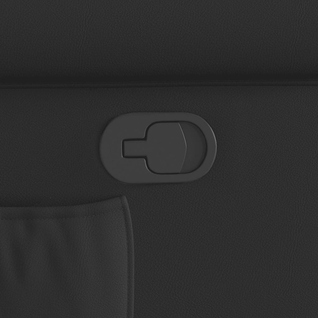 Fauteuil Verstelbaar Kunstleer Glanzend Bruin 1 Nee