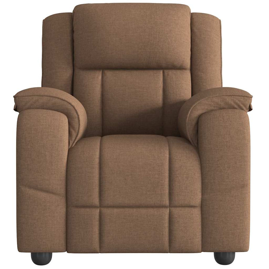 Fauteuil Verstelbaar Stof Bruin 1 Nee
