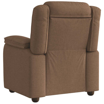 Fauteuil Verstelbaar Stof Bruin 1 Nee