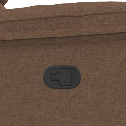 Fauteuil Verstelbaar Stof Bruin 1 Nee