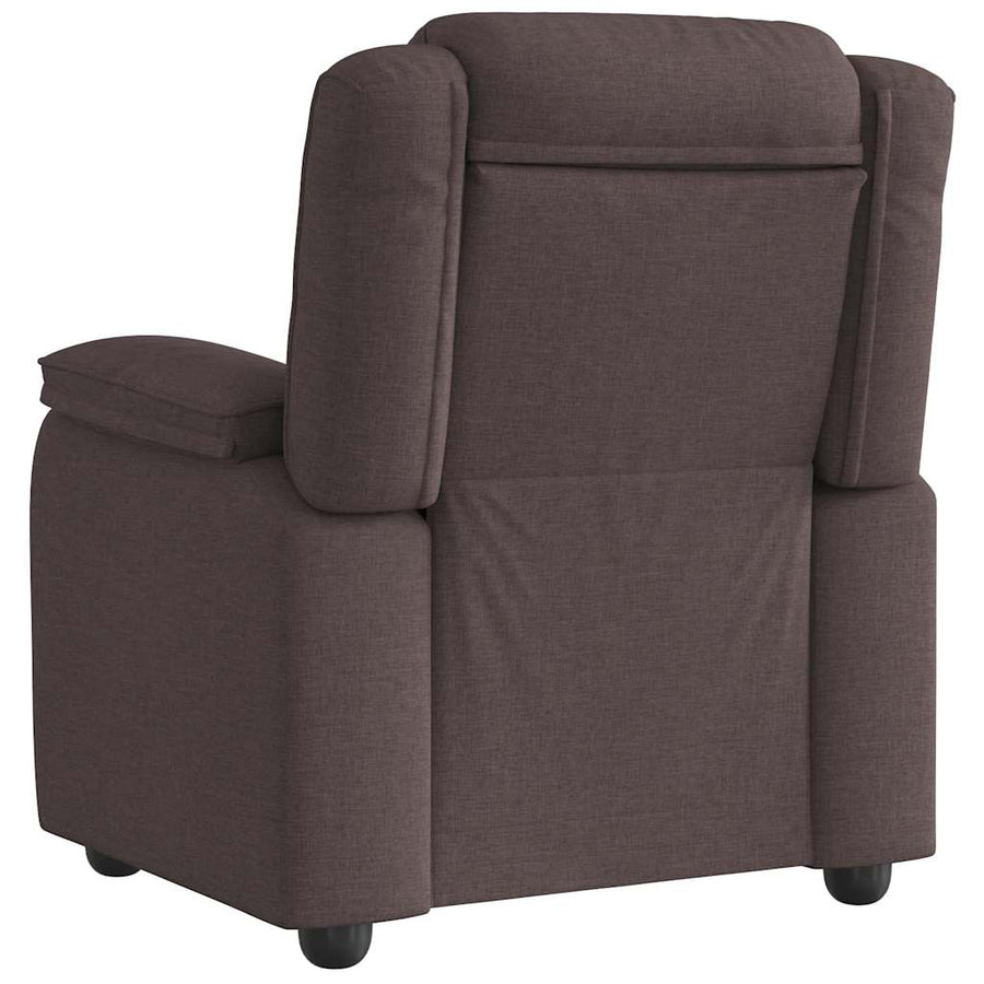 Fauteuil Verstelbaar Stof Donkerbruin 1 Nee