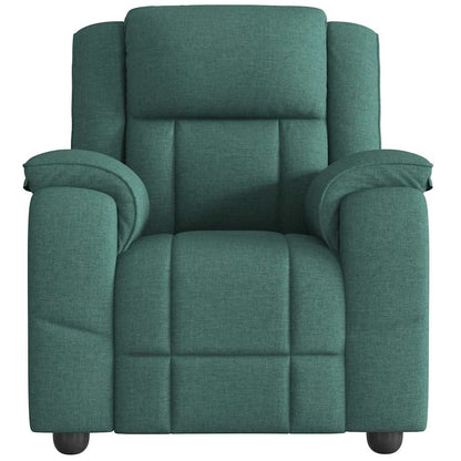 Fauteuil Verstelbaar Stof Donkergroen 1 Nee