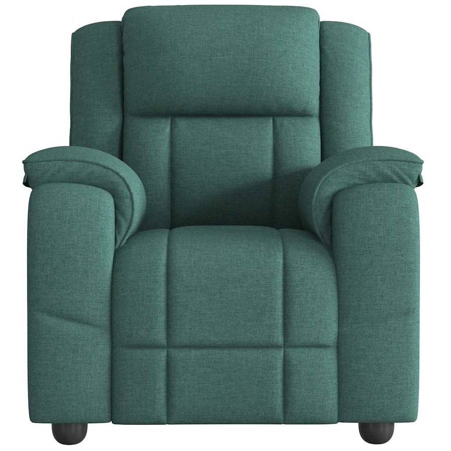 Fauteuil Verstelbaar Stof Donkergroen 1 Nee