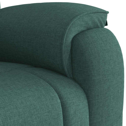 Fauteuil Verstelbaar Stof Donkergroen 1 Nee