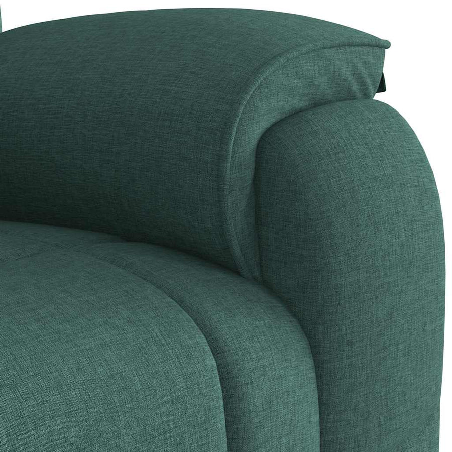 Fauteuil Verstelbaar Stof Donkergroen 1 Nee