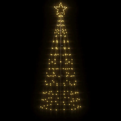 LED Kerstboom met Spikes 220 LEDs Warm Wit 180 cm