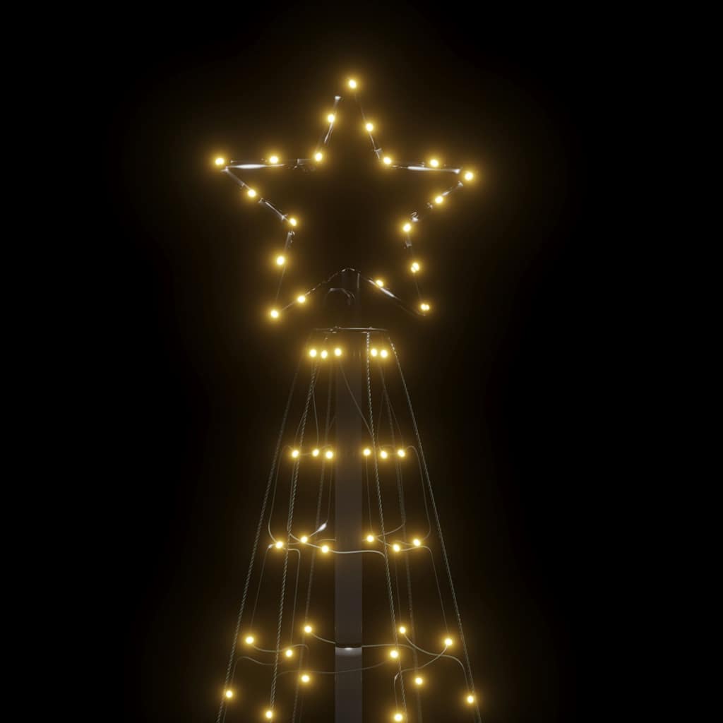 LED Kerstboom met Spikes 220 LEDs Warm Wit 180 cm