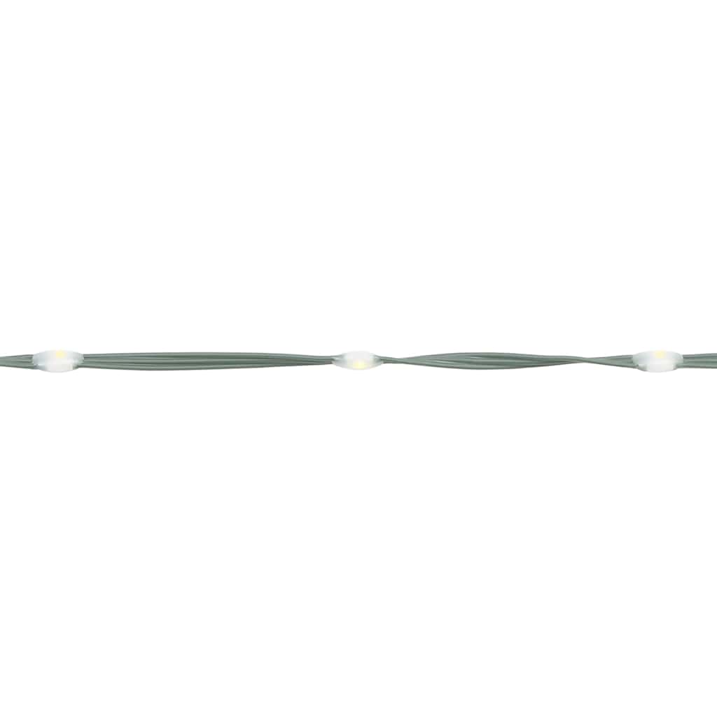 LED Kerstboom met spikes 220 LEDs Koud Wit 180 cm