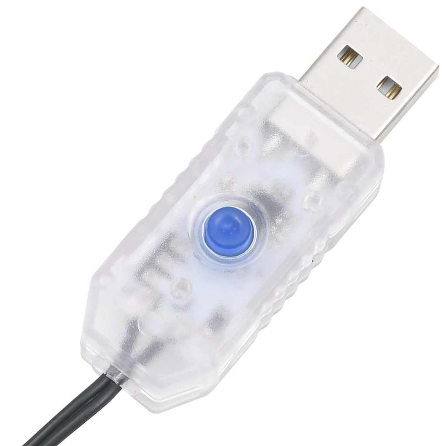Kerstboomverlichting 339 warmwitte LED's 182 cm