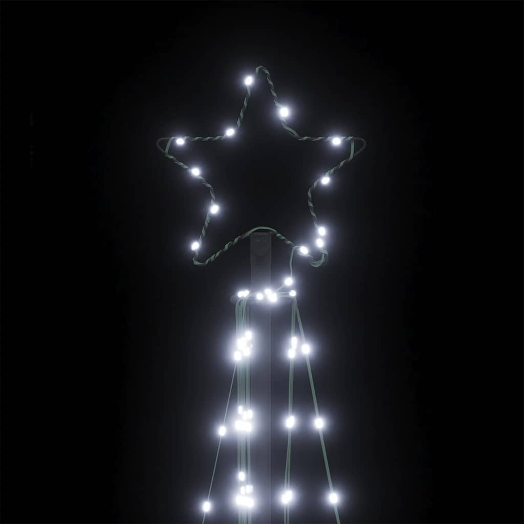 Kerstboomverlichting 339 koudwitte LED's 182 cm